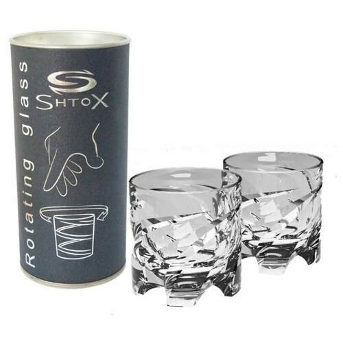 Набор из двух вращающихся стопок Штокс Shtox Shot 002S