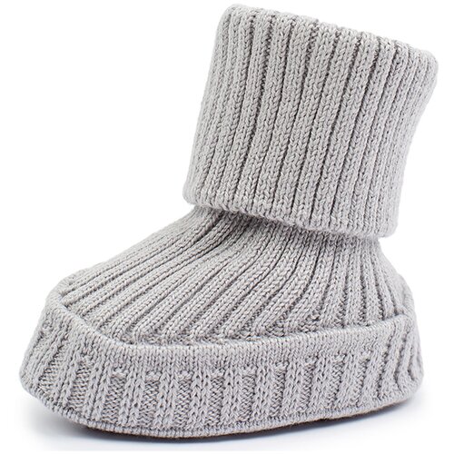 фото Пинетки loomknits regular, размер 9/11, светло-серый