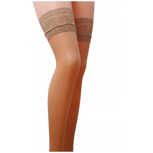 Чулки  Passion ST003, 17 den, матовые, размер 1-2, бежевый