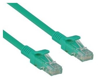 EXEGATE Коммутационный шнур EX282033RUS Патч-корд UTP-RJ45-RJ45-5e-5M-GN, UTP, cat.5e, 5м, зеленый