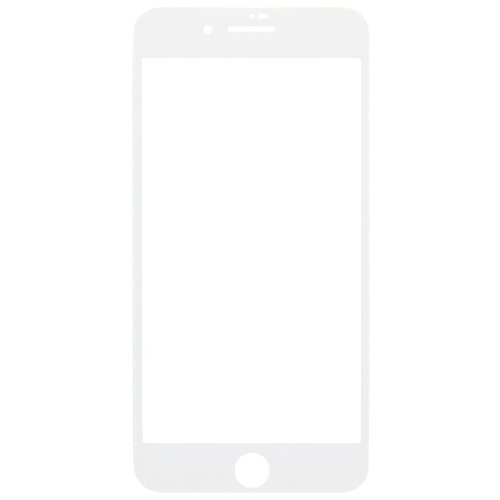 Защитное стекло для Apple iPhone 8 Plus (полное покрытие) (белое) защитное стекло тонкое для iphone 7 plus 8 plus белое полное покрытие 0 25мм