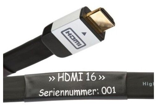 Кабель HDMI - HDMI Silent Wire 901000030 SERIES 16 mk3 HDMI cable 3.0m