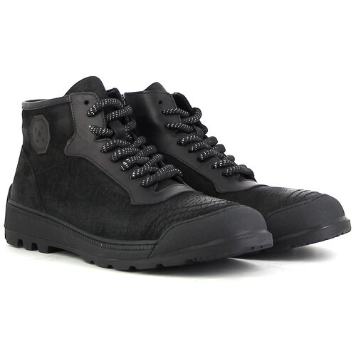 Ботинки мужские, Clays, размер 45, черный, натуральный нубук