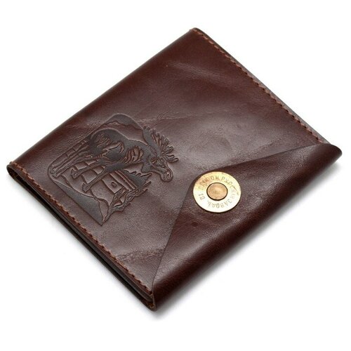 Пергама, натуральная кожа, коричневый