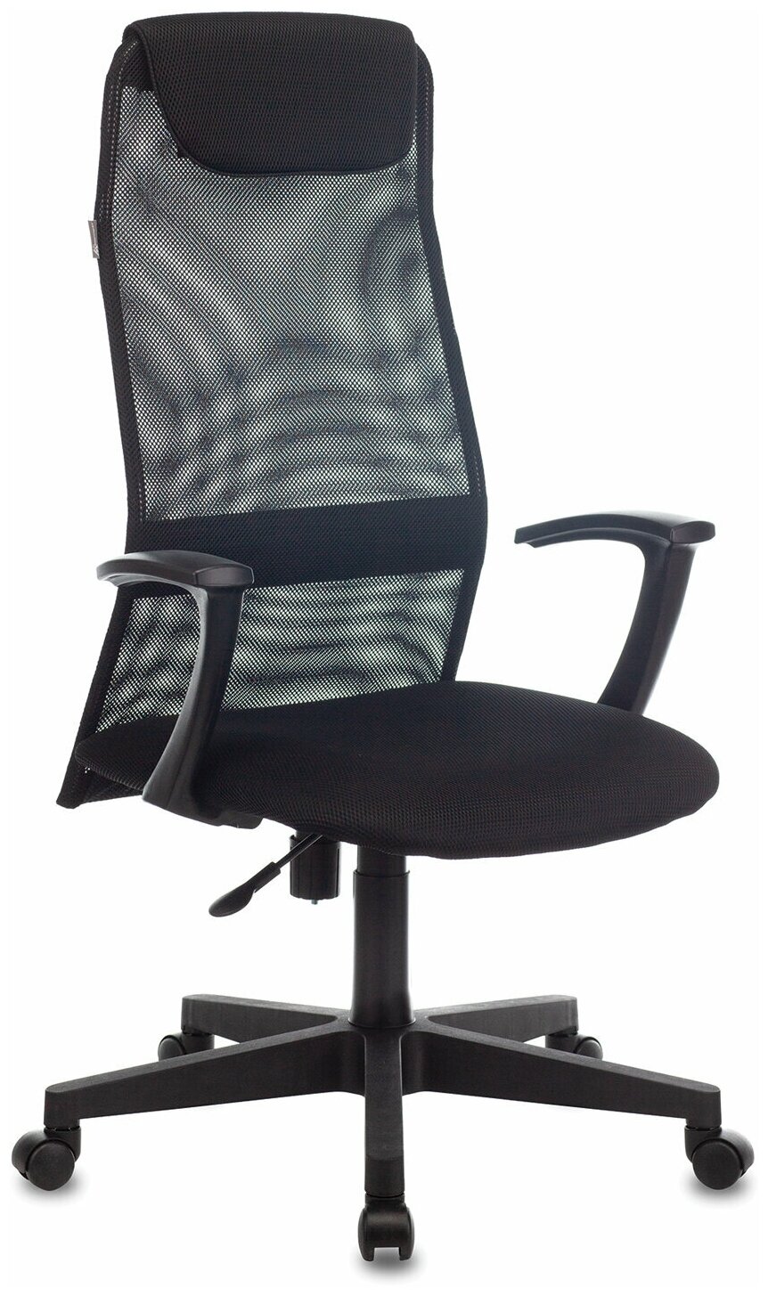 Кресло офисное KB-8 ткань-сетка черное 492617 - 1 шт.