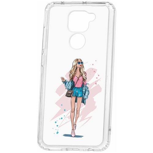 фото Чехол на xiaomi redmi note 9 kruche print fashion girl / чехол для xiaomi / чехол с рисунком / чехол с принтом / чехол для ксяоми / чехол для хаоми / бампер на сяоми / чехол накладка для ксяоми / противоударная накладка для xiaomi redmi mi / защита для redmi / защита на mi / cиликоновый чехол для xiaomi redmi / пластиковый чехол на ксиаоми / защитный чехол для хаоми / чехольчик / защита телефона / ударопрочный чехол кruче