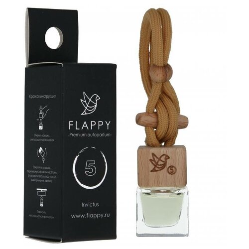 Автопарфюм (ароматизатор для автомобиля) Flappy #5 по мотивам Paco Rabanne Invictus