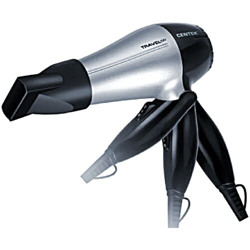 Фен для волоссушкиукладкис насадкамичерный850 втскладнойподарокподругемамедевушкеженеучителюСТ 2258 272100₽