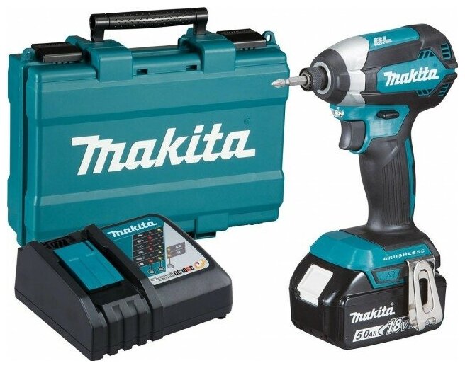 Аккумуляторная дрель Makita DTD153RT 1АКБ 5Ач - фотография № 5