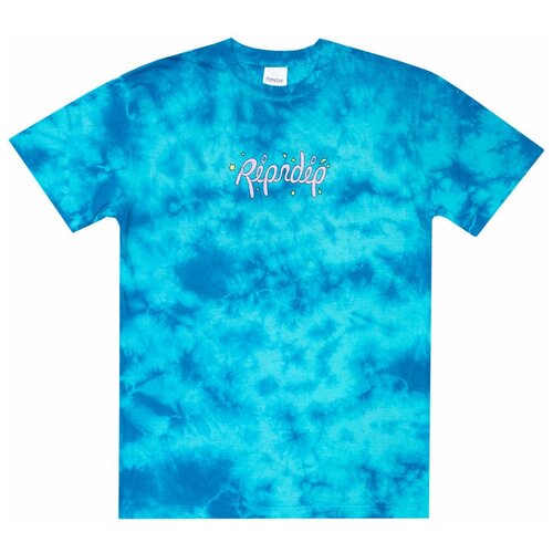 фото Футболка ripndip the magic touch teal lightning wash, размер l