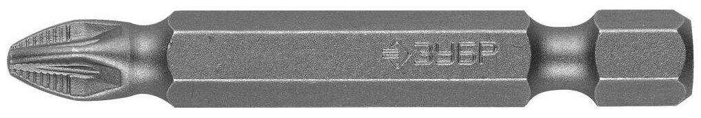 ЗУБР 2 шт, PH2, 50 мм, кованые биты (26001-2-50-2)
