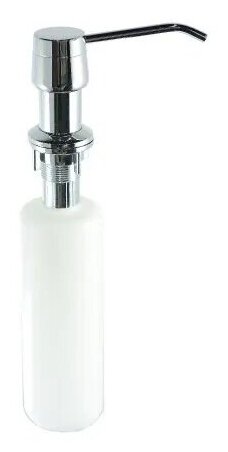 Дозатор Rossinka AC-22P для жидкого мыла, врезной, хром