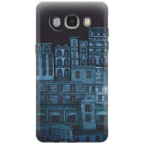 RE: PA Накладка Transparent для Samsung Galaxy J5 (2016) с принтом Ночь над городом