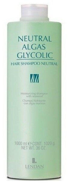 Lendan Гликолевый шампунь 1000 мл - Neutral Algas Glycolic Shampoo