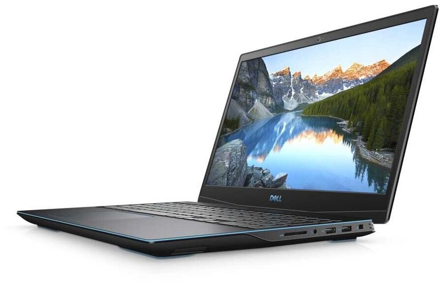 Ноутбук Dell G3 3500 Core i7 10750H8GbSSD512GbNVIDIA GeForce GTX 1660 Ti 6Gb156 WVAFHD 1920x1080Windows 10blackWiFiBTCam 9700000₽