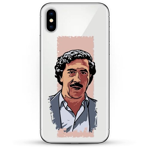 фото Силиконовый чехол пабло на apple iphone xs andy & paul
