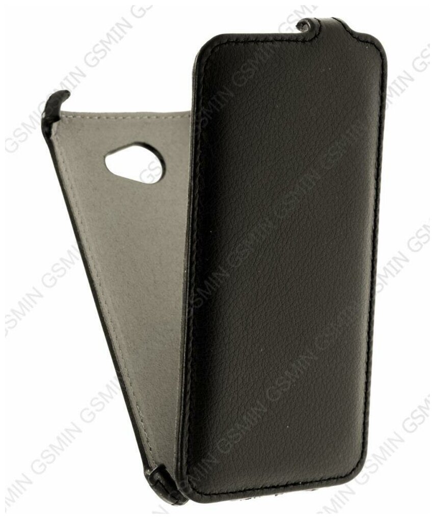 Кожаный чехол для HTC Butterfly S Armor Case (Черный)