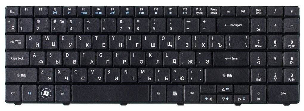 Клавиатура для eMachines E725, E625, E430, E630, E627, Acer Aspire 5732Z, 5541 и др.