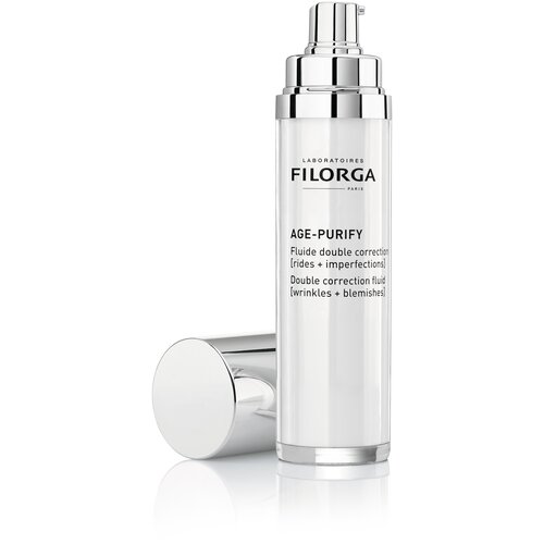 Filorga Age Purify Корректирующий флюид двойного действия, 50 мл флюид корректирующий двойного действия filorga age purify [wrinkles imperfections] 50 мл