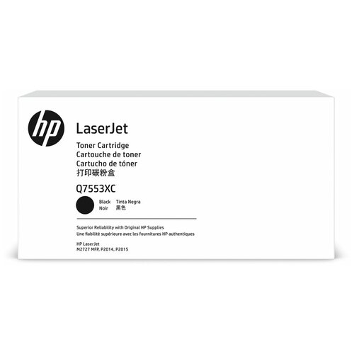 Тонер-картридж HP LaserJet Q7553X Contract Black Print Cartridge