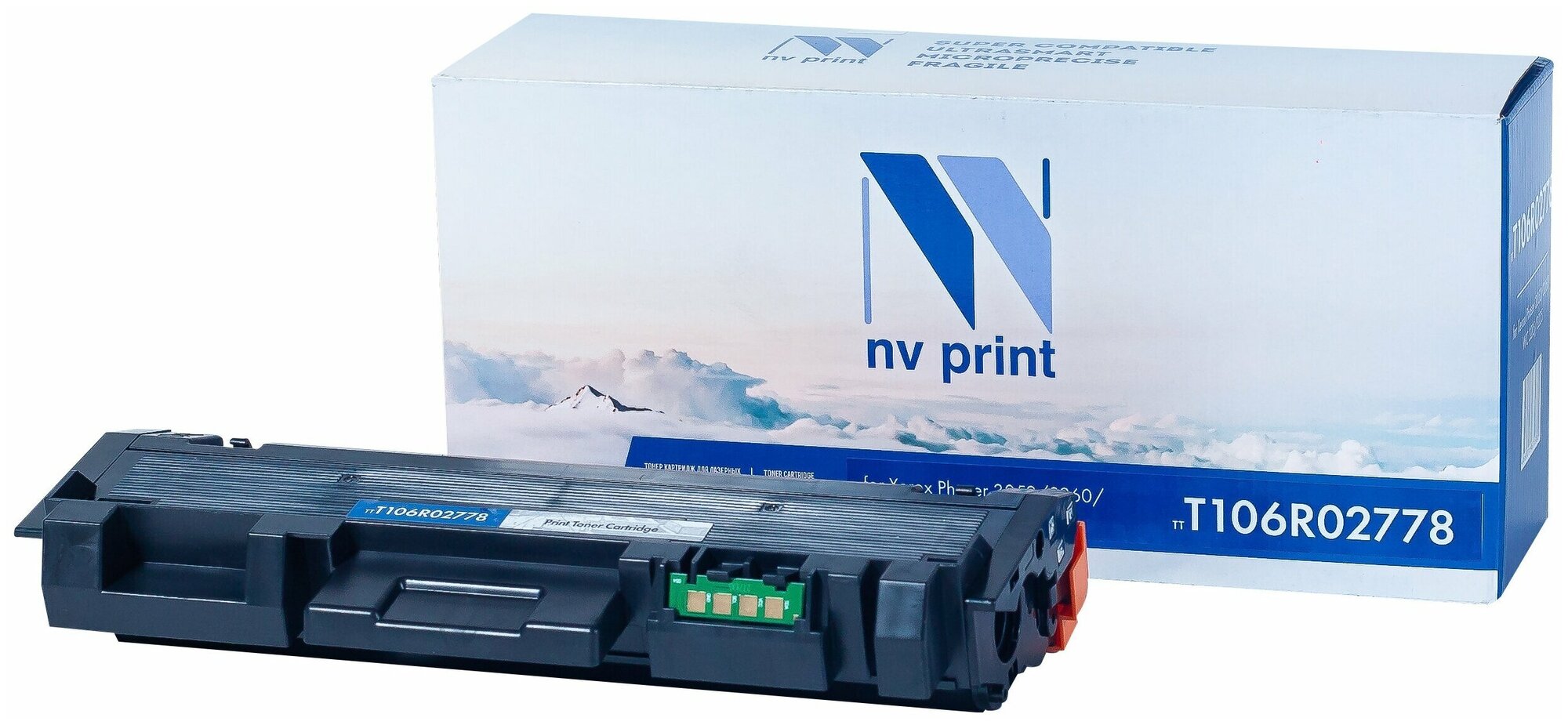 Картридж NV-Print 106R02778 для Xerox Phaser 3052/3260/WC 3215/3225 черный 3000стр - фото №5