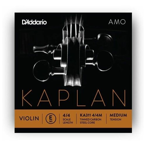 фото Струны для скрипки d'addario ka310-4/4m kaplan amo