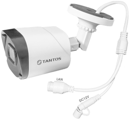 IP-Видеокамера TANTOS TSi-Peco25F (Цилиндрическая, 2Мп)