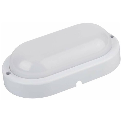 Светильник светодиодный пыле-влагозащищенный IP65 для бани, сауны, ванны, 20Вт, герметичный, термостойкий, овал, LEEK