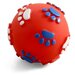 Мяч Лапки виниловый для собак 7см (10 шт)