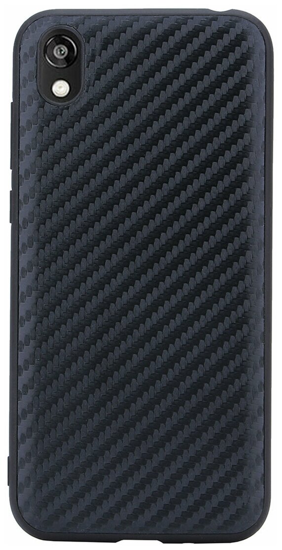 Чехол накладка для Huawei Y5 (2019) / Honor 8s G-Case Carbon, черная