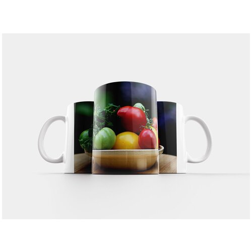 фото Кружка "натюрморт, овощи, помидоры" 320 мл lotsprints