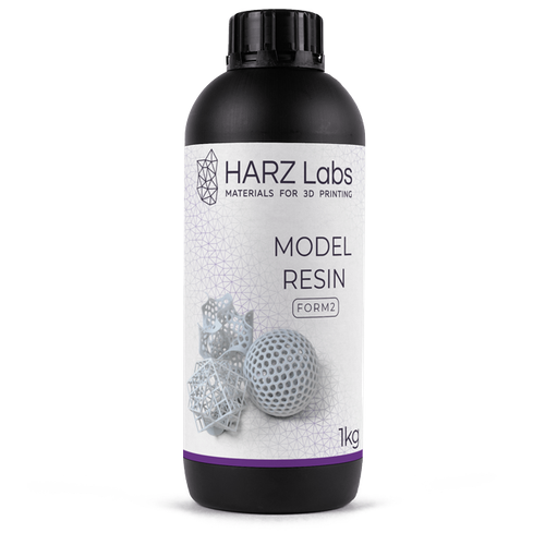 Фотополимерная смола HARZ Labs Model Resin Form2, белый (1 кг) 60mm resin model kits medusa bust unpainted no color rw 138b