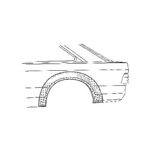 Арка Крыла Задн Лев Ford: Escort 09.90-02.95 2дв VAN WEZEL арт. 1854145