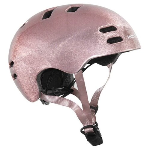 фото Hudora шлем skater helmet reflect, size l, rosé(84174/00)