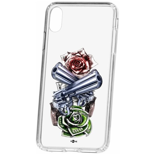 фото Чехол для apple iphone xs max kruche print карты деньги 2 ствола / чехол для apple iphone / чехол с рисунком / чехол с принтом / чехол для айфон / бампер на айфон / чехол накладка для iphone / противоударная накладка для iphone / защита для iphone / защита на айфон / cиликоновый чехол для iphone / пластиковый чехол на iphone / защитный чехол для iphone кruче