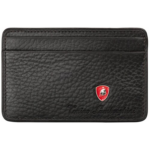 фото Кредитница tonino lamborghini sport elegance brown, натуральная кожа.