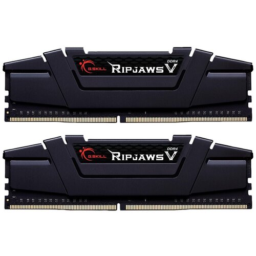 Оперативная память GSKILL Ripjaws V 32 ГБ 16 ГБ x 2 шт DDR4 4000 МГц DIMM CL18 F4-4000C18D-32GVK 852400₽