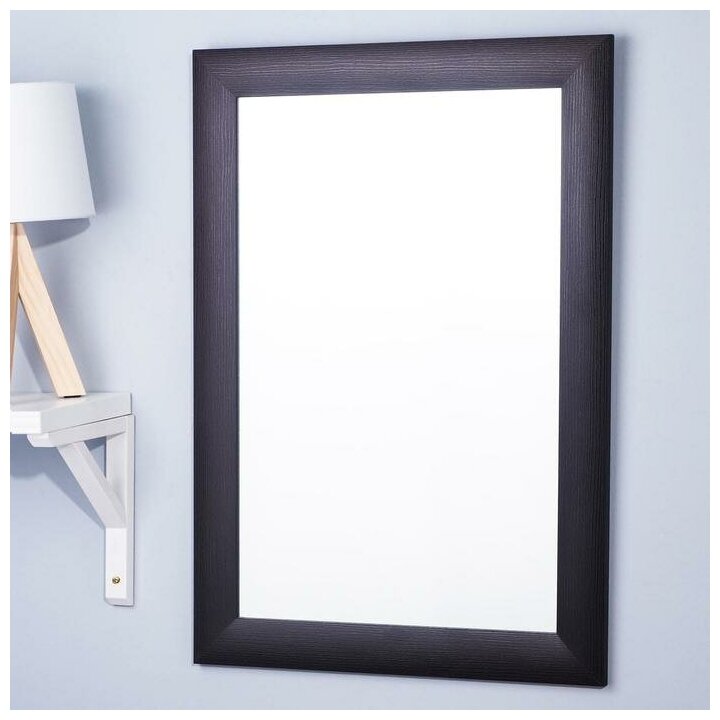 Зеркало настенное «Венге», 50×70 см, рама МДФ, 55 мм ТероПром 3393416 - фотография № 4