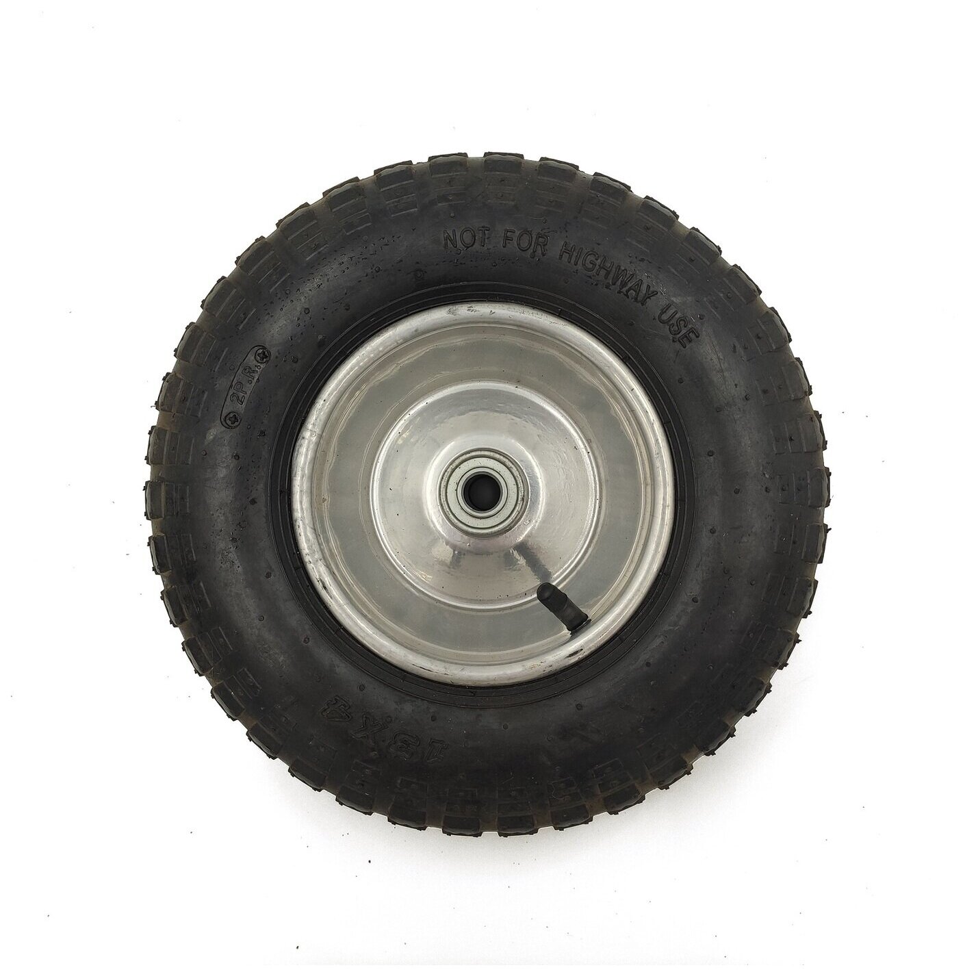 фото Колесо пневматическое для тачки 3.25-3.00-8 (диаметр втулки 20мм)