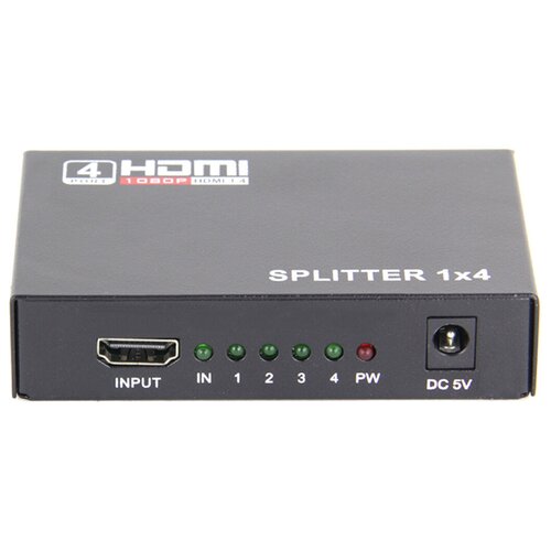 Разветвитель HDMI сплиттер 1х4 3D 1080р Ver. 1.4