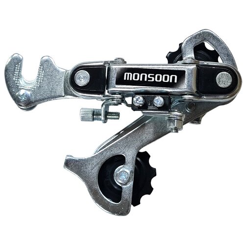 Переключатель задний RD500LBA недискретный длинная лапка, ёмкость 28T, крепление на ось, сталь, в торг.уп