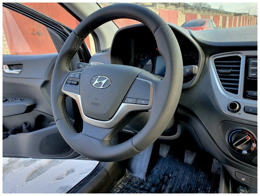 Оплетка для перетяжки руля солярис - 86 фото