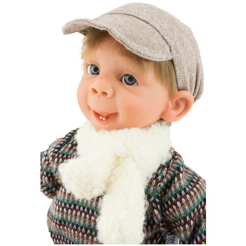 фото Кукла джестито "пальчик в носу", мальчик в серой кепке lamagik