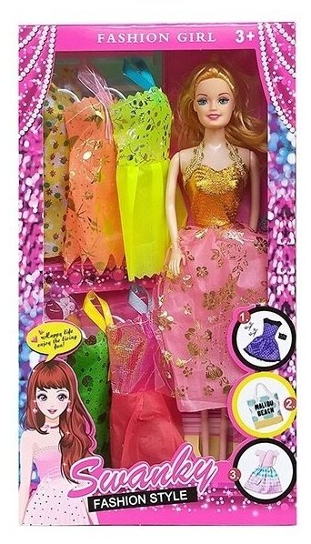 Кукла 1Toy 29 см с аксессуарами, 18х4,5х32 см