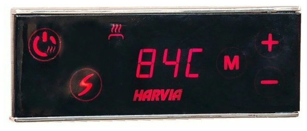 Пульт управления Harvia Xafir CS110 (в комплекте с блоком мощности, 2,3-11 кВт) - фотография № 1