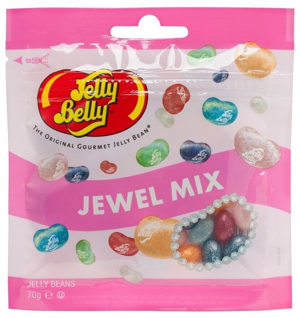 Конфеты Jelly Belly Jewel Mix / Джелли Белли Джевел Микс 70 г. (Таиланд)