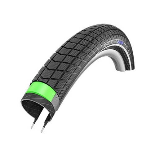 фото Покрышка велосипедная 26 x 2.15 (55-559) big ben plus perf антипрокол (светоотр полоса) schwalbe