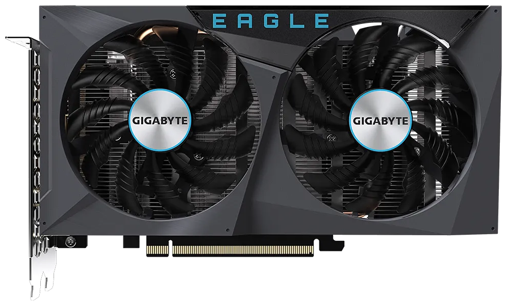 Видеокарта GIGABYTE GeForce RTX 3050 EAGLE 8G GV-N3050EAGLE-8GD