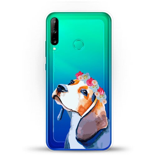 фото Силиконовый чехол бигль на huawei p40 lite e andy & paul