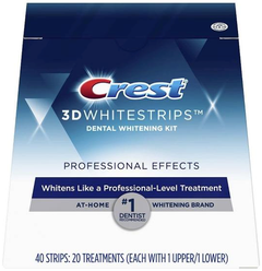 Crest отбеливающие полоски 3D Whitestrips Professional White, 40 шт.